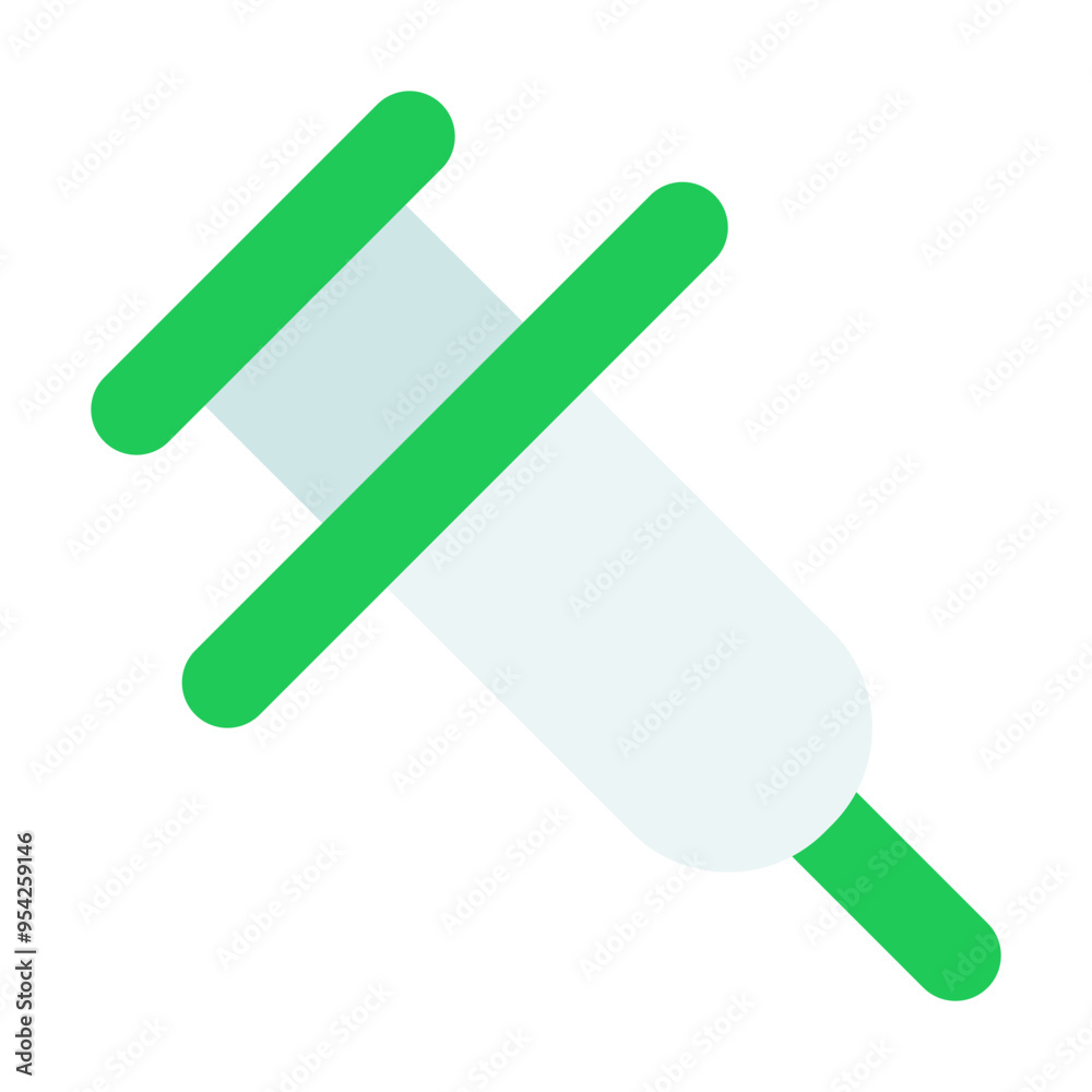 Syringe Icon in Flat Style Suitable for Web, Apps, Presentation, or Printable Meanings Syringe Icon in Flat Style Suitable for Web, Apps, Presentation, or Printable Meanings