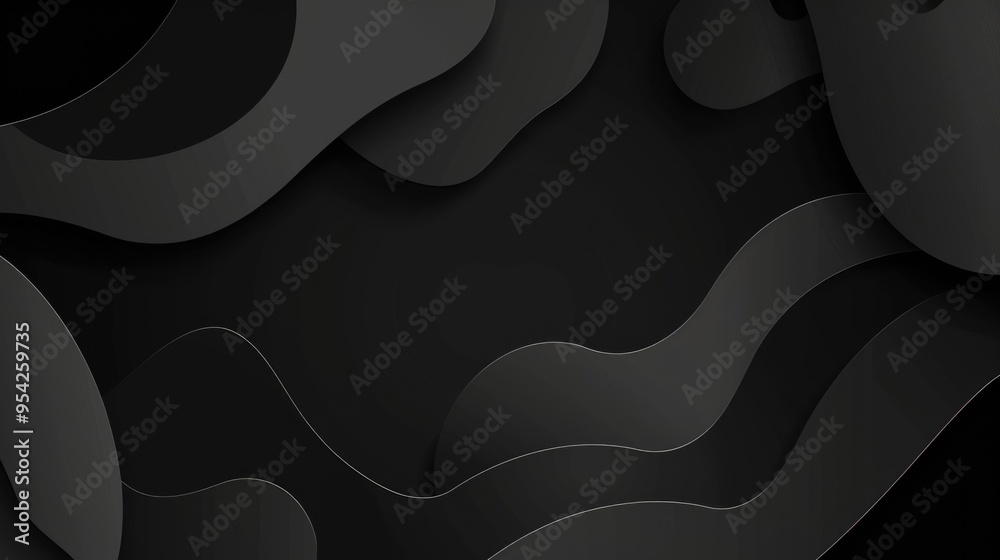 Abstract HD black background wallpaper webpage templage
