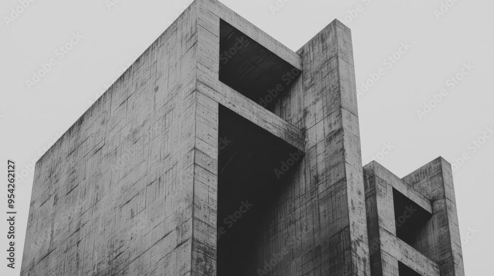 Concrete Building Architecture Modern Design Exterior Concrete Building Architecture Modern Design Exterior