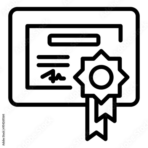 Certificate Icon