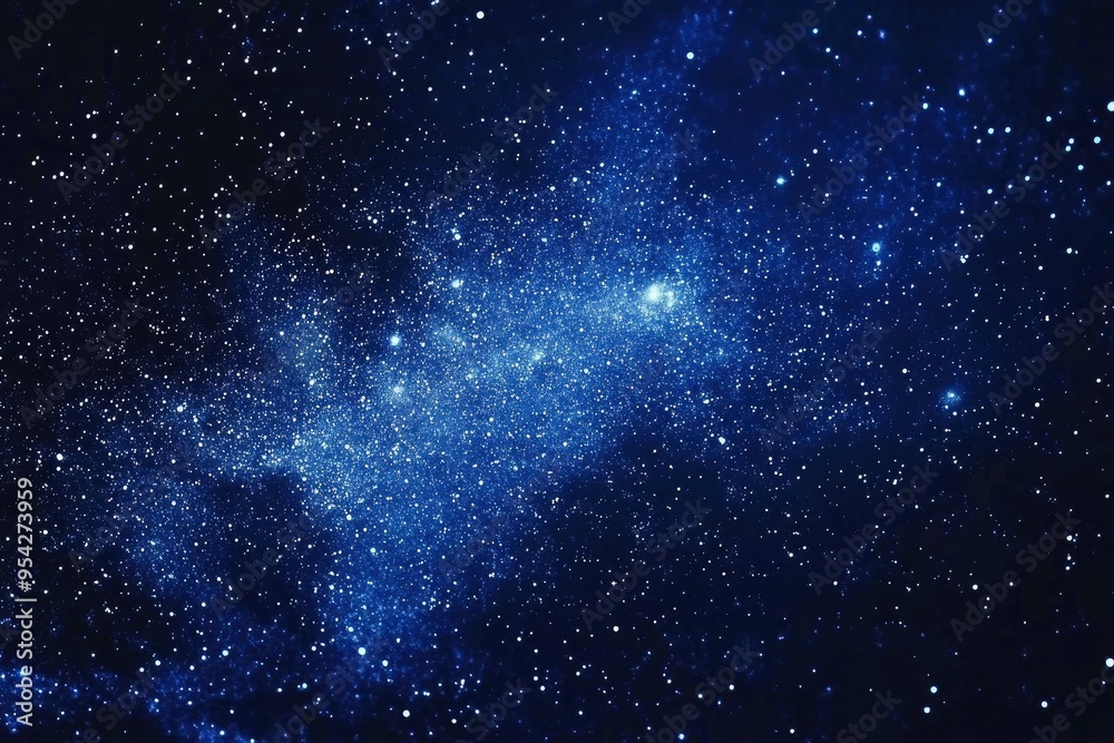 Fototapeta premium Stars and night sky. Starry sky background. Looking up at the stars , ai