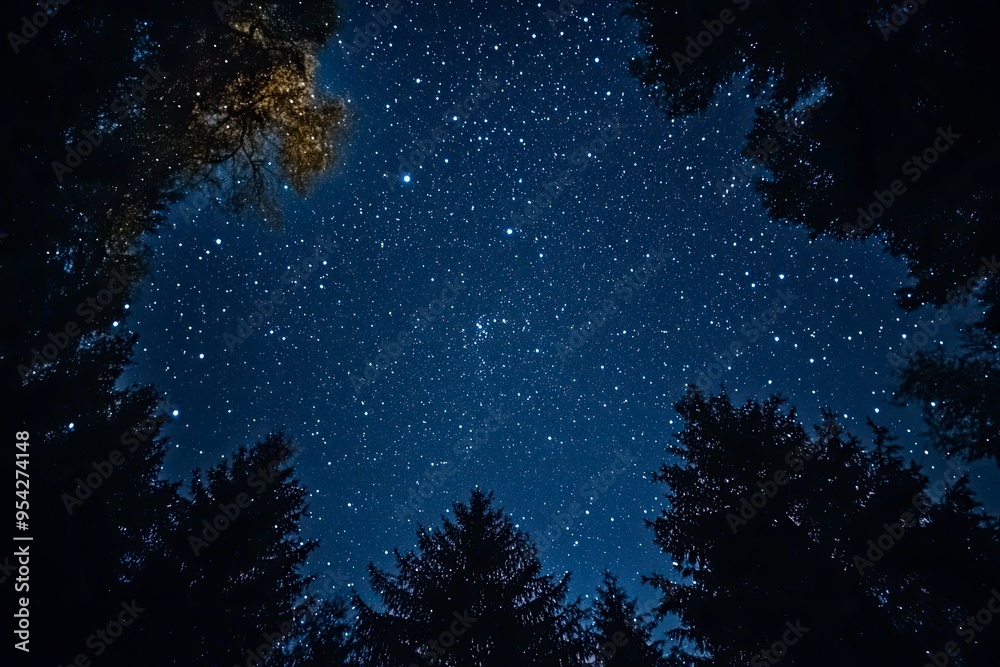 Stars and night sky. Starry sky background. Looking up at the stars , ai Stars and night sky. Starry sky background. Looking up at the stars , ai