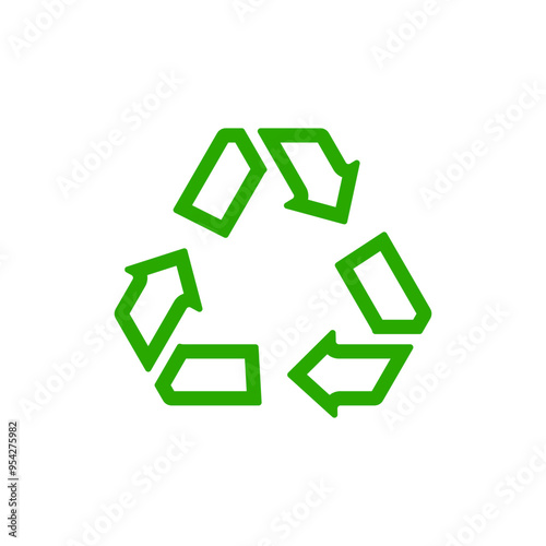 simple energy saving and eco friendly icon