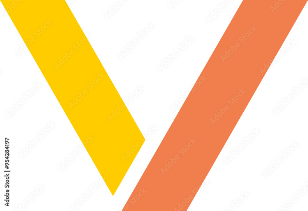 Letter V Logo Design Element Letter V Logo Design Element