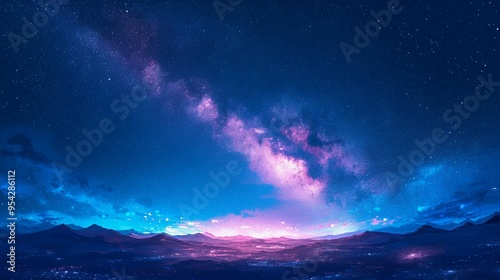 銀河の夜空12