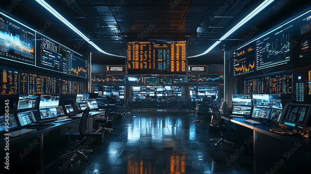 Fototapeta premium corridor in a office