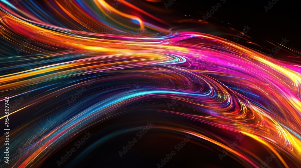 Abstract Swirling Lights Abstract Swirling Lights