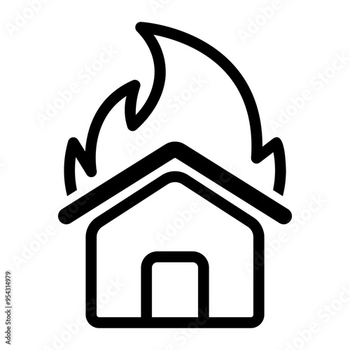house line icon