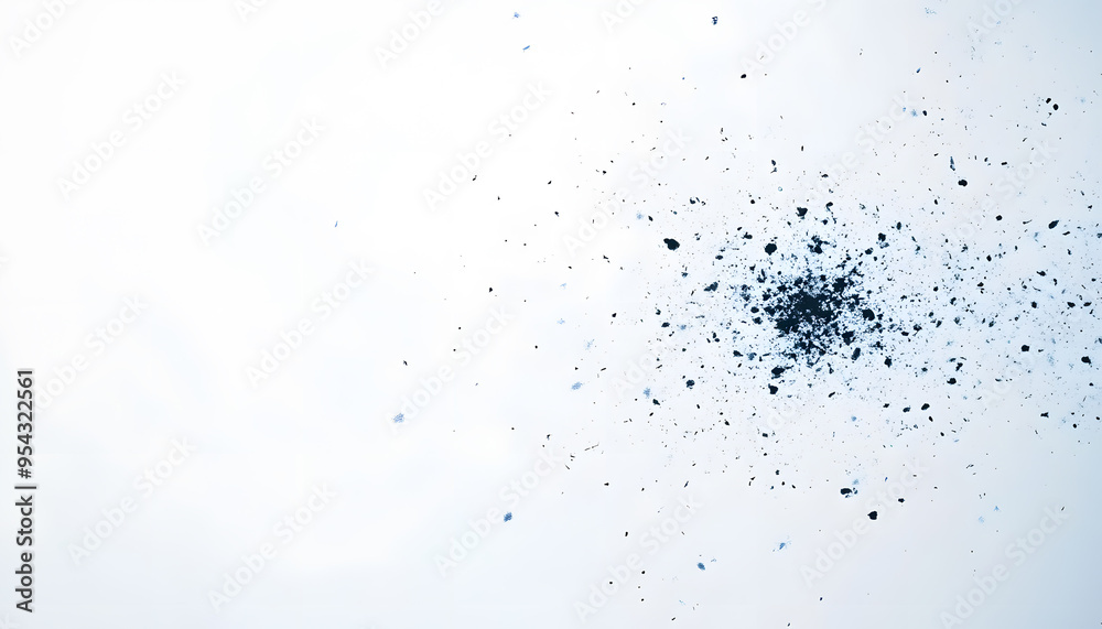 Obraz premium A mostly blank background with a small, centered design, like a tiny star or dot, emphasizing simplicity and space