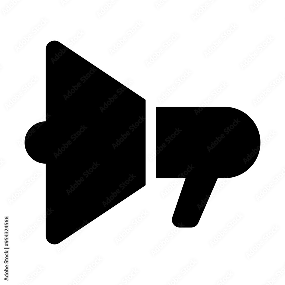 Megaphone icon vector illustration graphic design Megaphone icon vector illustration graphic design