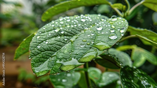 close up of leaf