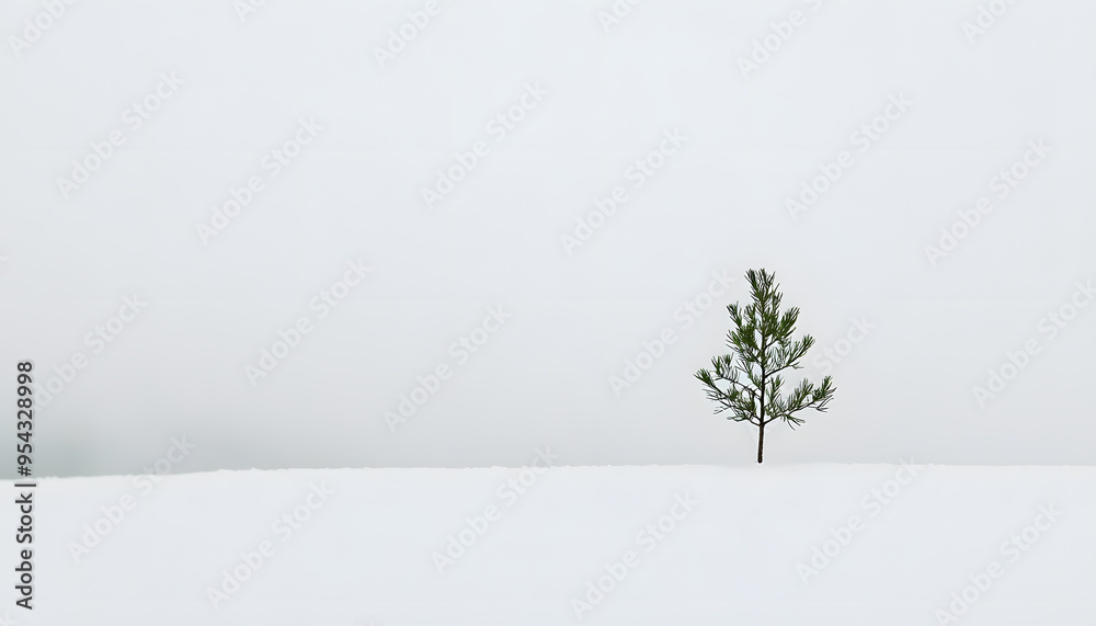 Fototapeta premium A mostly blank background with a small, centered design, like a tiny star or dot, emphasizing simplicity and space