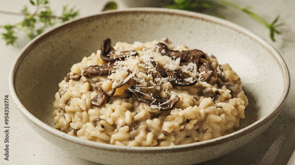 Creamy Mushroom Risotto