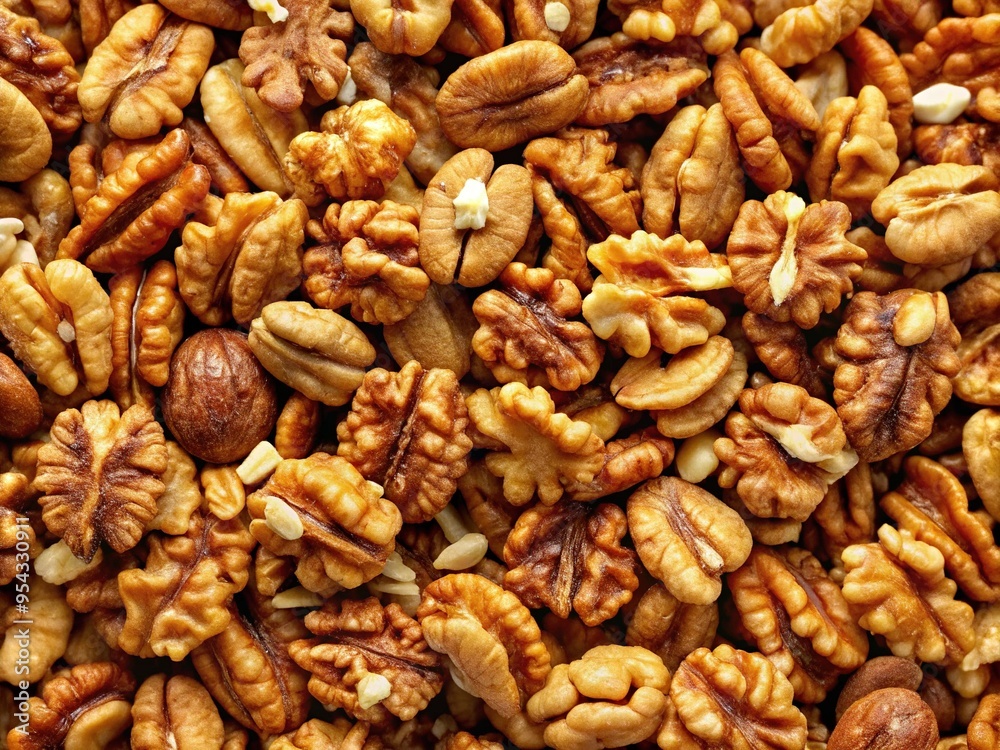 Crunchy nutty texture Crunchy nutty texture