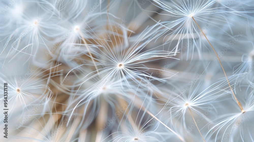 Naklejka premium Dandelion wallpaper