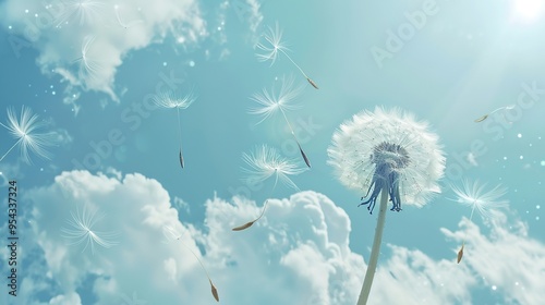 Dandelion wallpaper