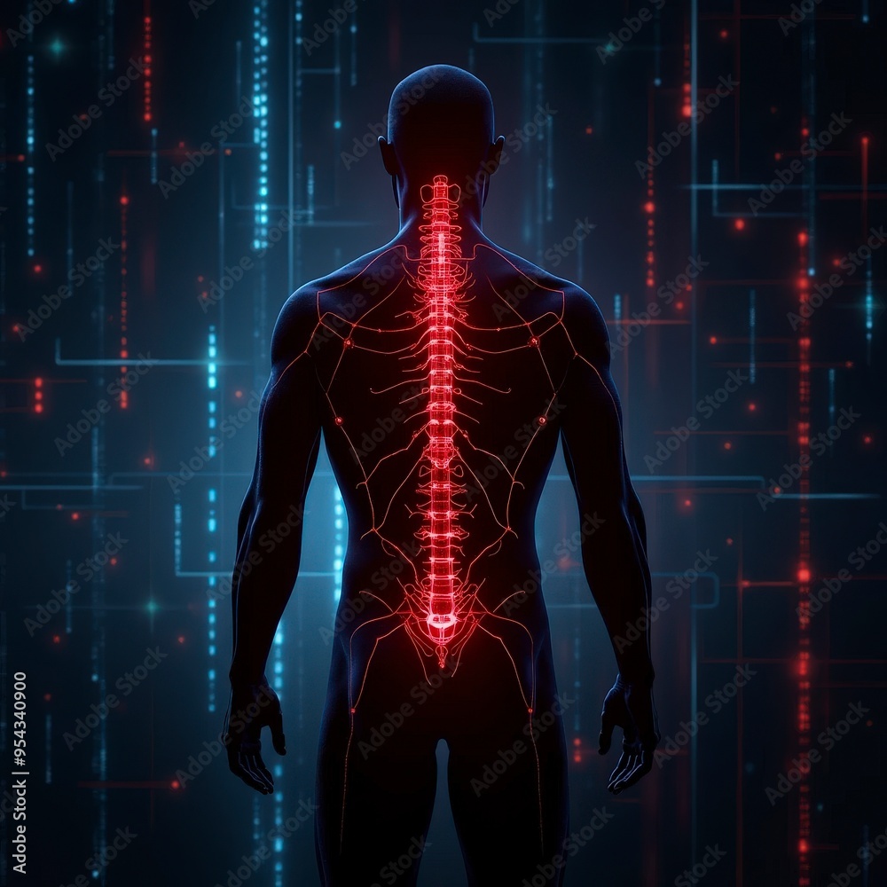 3d rendered illustration of a human body 3d rendered illustration of a human body