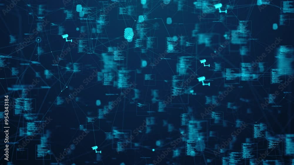 Digital Surveillance Data Monitoring Online Privacy CCTV Cameras Technology Digital Surveillance Data Monitoring Online Privacy CCTV Cameras Technology