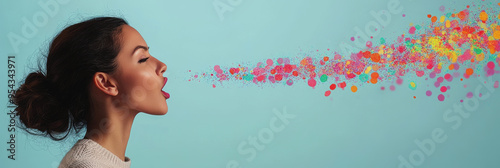 International Speech Therapist Day. children learn to speak. a speech therapist teaches you how to pronounce words correctly