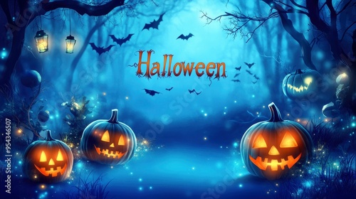 attractive  view of background with a hallowen theme 