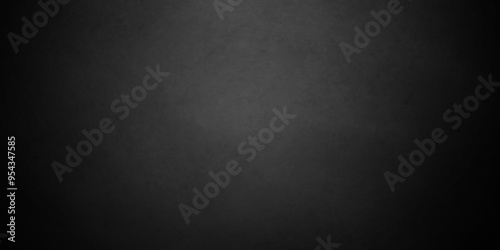 Dark Black wall background texture, old vintage rough charcoal black backdrop texture. Abstract background with black wall surface, interior stucco texture. Black gray satin dark texture.