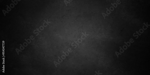 Dark Black wall background texture, old vintage rough charcoal black backdrop texture. Abstract background with black wall surface, interior stucco texture. Black gray satin dark texture.