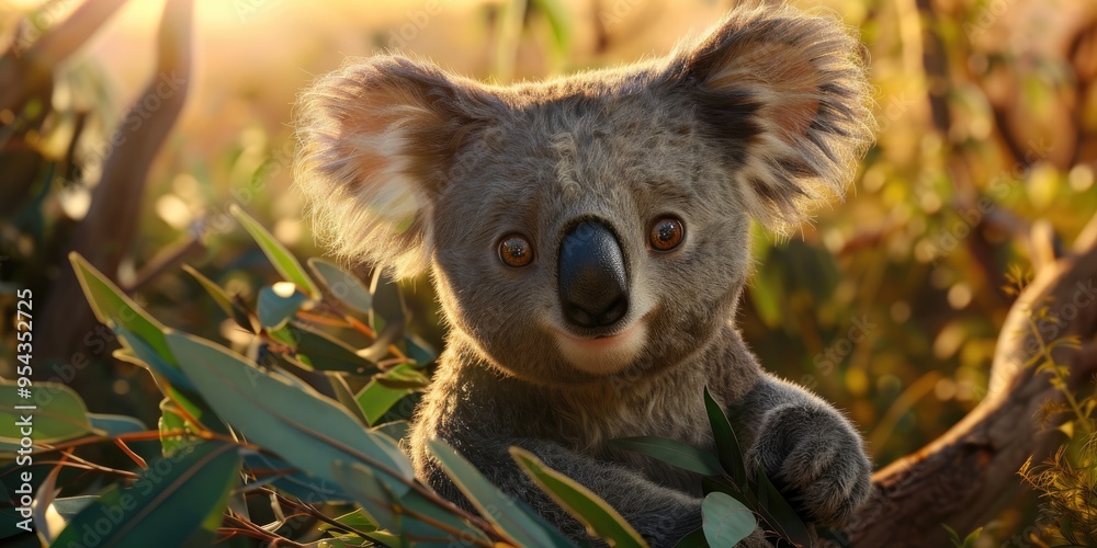 Koala Bear Character Product Photo for Advertising Koala Bear Character Product Photo for Advertising
