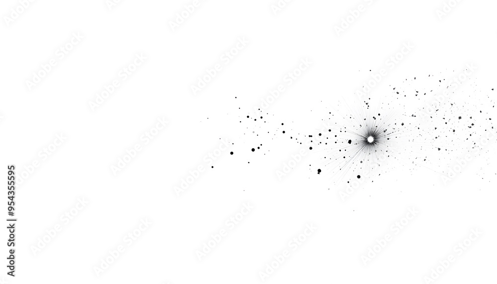 Obraz premium A mostly blank background with a small, centered design, like a tiny star or dot, emphasizing simplicity and space