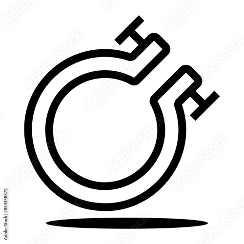 embroider Line Icon