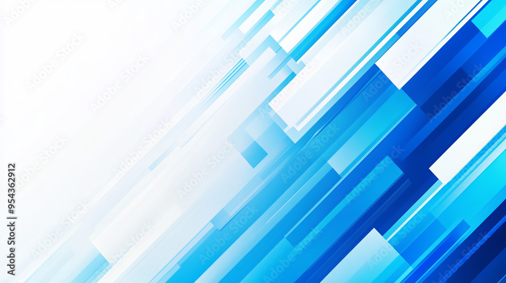 Abstract background blue and white gradient. Modern blue abstract geometric rectangle box lines background for presentation design, banner, brochure, and business card Abstract background blue and white gradient. Modern blue abstract geometric rectangle box lines background for presentation design, banner, brochure, and business card