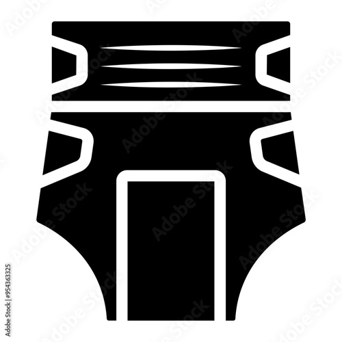 diaper Solid icon