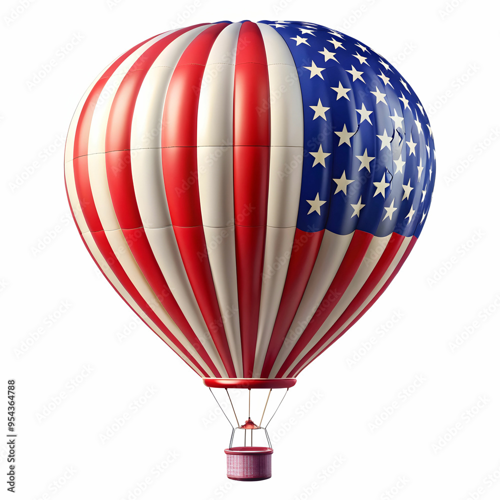 Obraz premium american flag design isolated