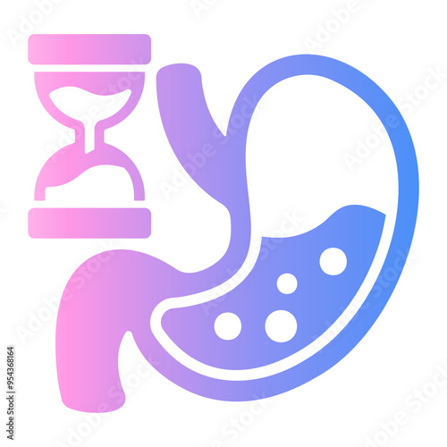 stomach Gradient icon