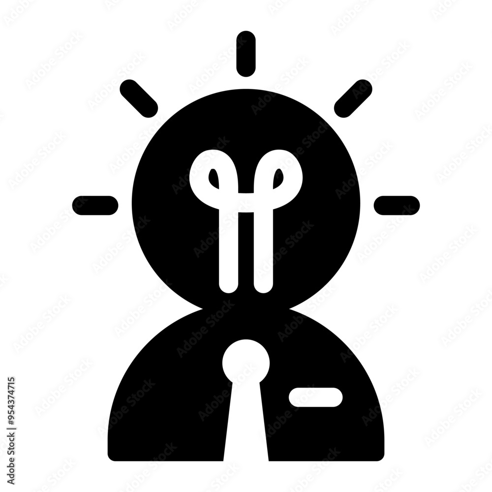 Business idea icon vector illustration graphic design Business idea icon vector illustration graphic design