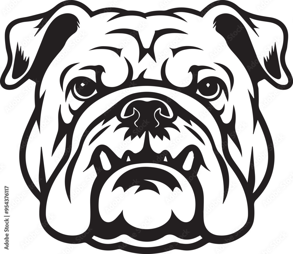 Fototapeta premium pug portrait