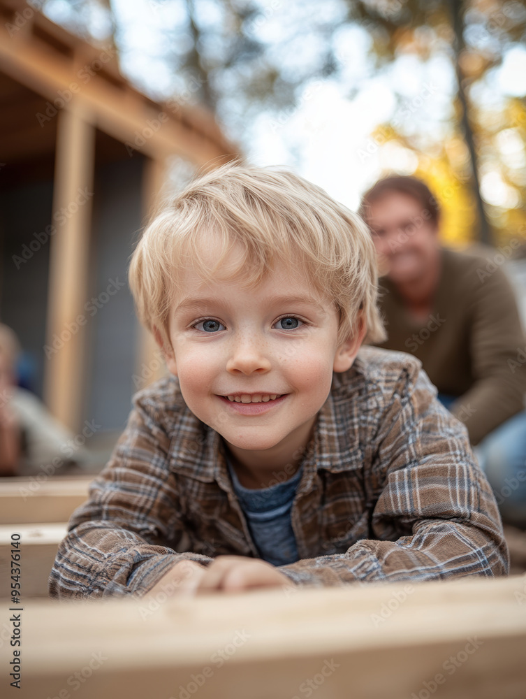 Building the foundations for a future family. AI generative. Building the foundations for a future family. AI generative.