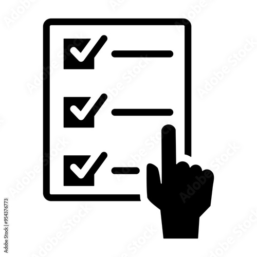 Polls And Survey Icon