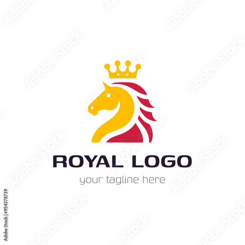 The royal horse logo is symbolic of chivalry and authority.