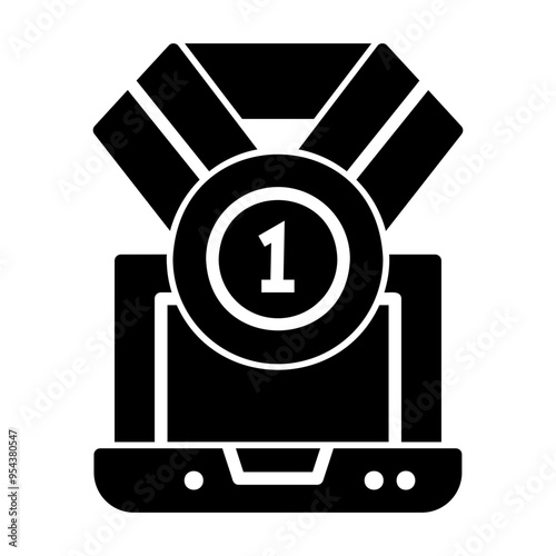 online contest Solid icon