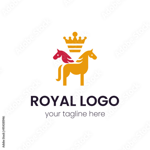 The royal horse logo is symbolic of chivalry and authority.