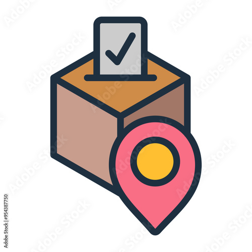 Polling Station Icon