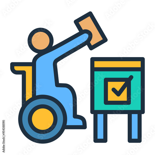 Voting Accessibility Icon