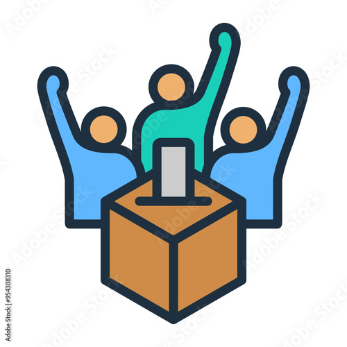 Election Volunteers Icon