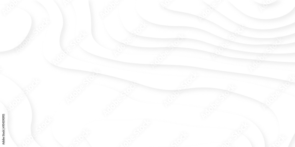 Abstract realistic papercut decoration textured with wavy layers. Background lines Topographic map. Abstract realistic papercut decoration textured with wavy layers. Background lines Topographic map.