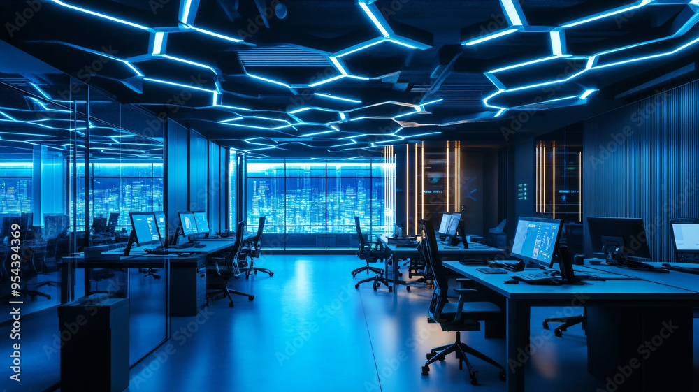 interior of modern office interior of modern office