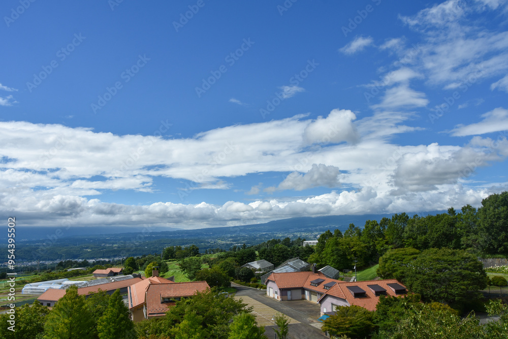 ハイジの村 高台から見た街の風景 ハイジの村 高台から見た街の風景