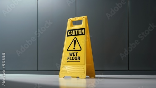 caution wet floor