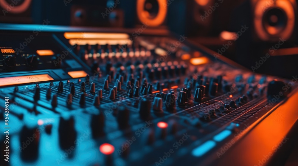State-of-the-Art Music Studio with Professional Sound Equipment and Instruments State-of-the-Art Music Studio with Professional Sound Equipment and Instruments