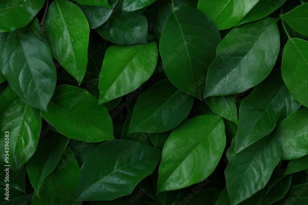 Close-up of vibrant green leaves creating a lush and fresh background, ideal for nature-themed projects and designs. Close-up of vibrant green leaves creating a lush and fresh background, ideal for nature-themed projects and designs.