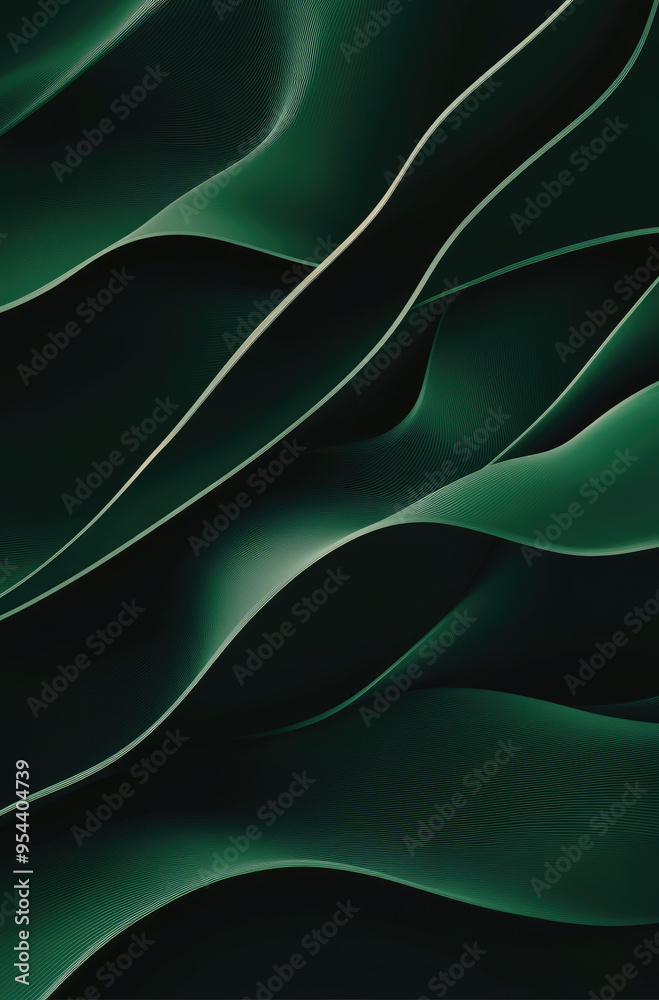 Dark Green Background with Retro Style Flat Illustration for a Vintage Graphic Design Dark Green Background with Retro Style Flat Illustration for a Vintage Graphic Design